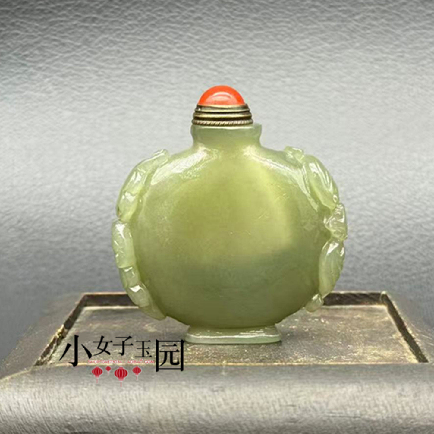 和田玉鼻烟壶玉佩玉坠仿古雕刻