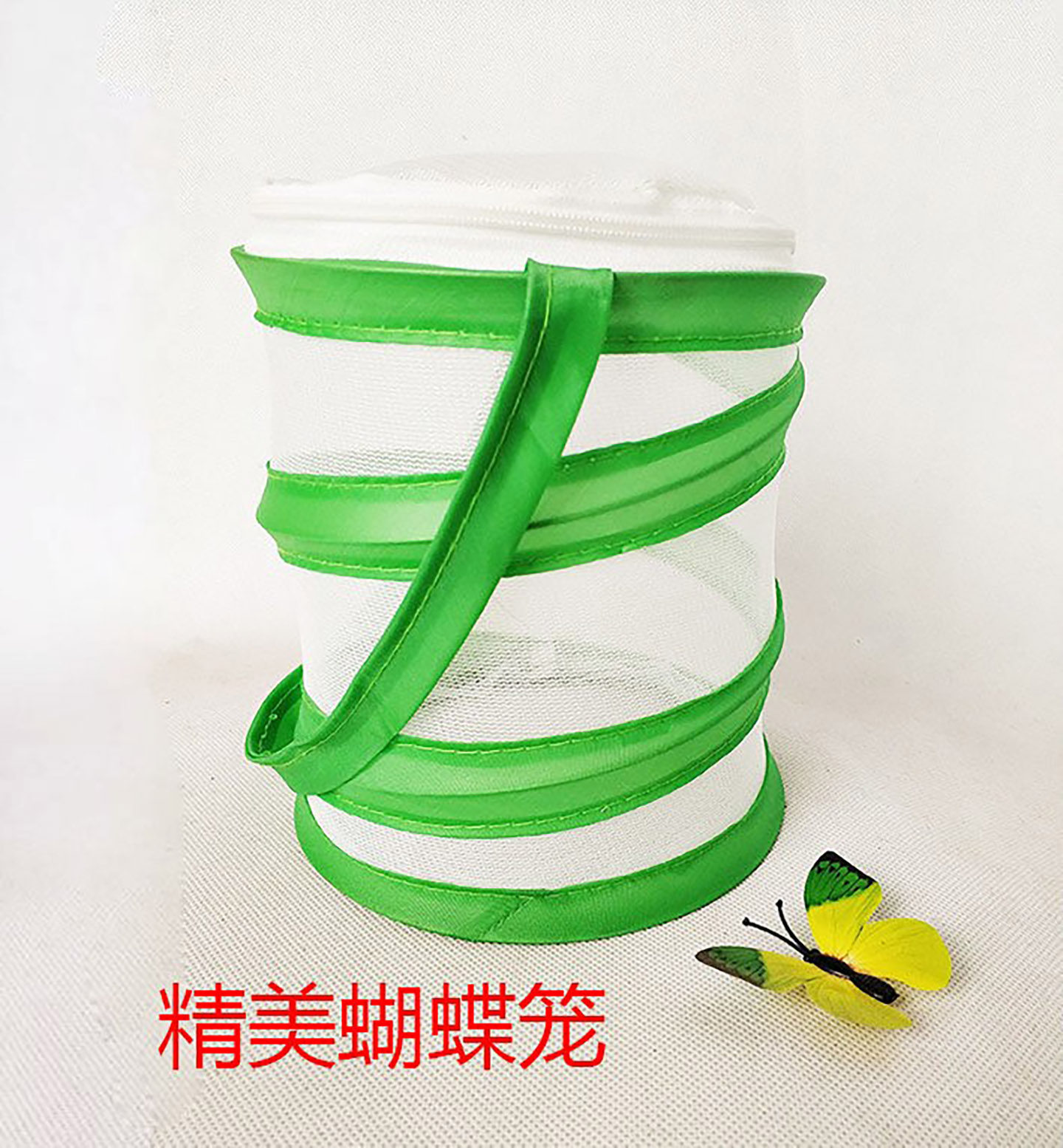 蝴蝶笼饲养箱手提儿童昆虫养殖图片