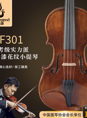 凤灵小提琴官方旗舰店儿童初学成人进阶专业手工实木考级演奏F301