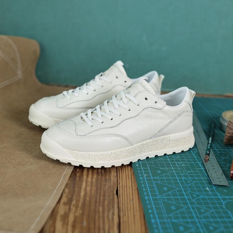 小白鞋男款厚底休闲板鞋