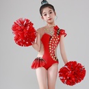 新款 艺术体操服儿童女艺考比赛幼儿啦啦队比赛演出服竞技健美操服