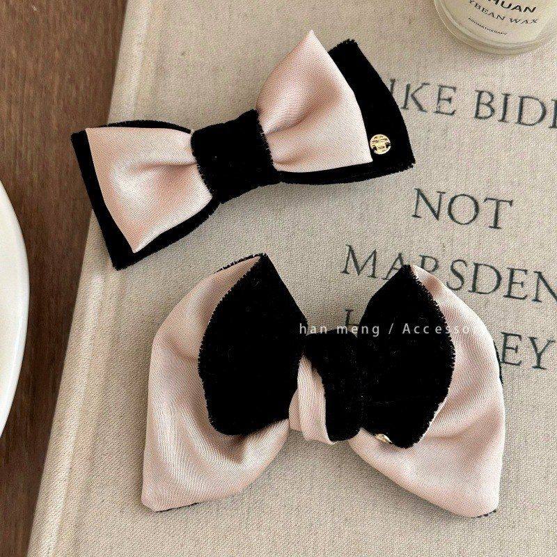 韩版轻奢小香风丝绒蝴蝶结飘带抓夹高级感后脑勺半扎发马尾夹头饰,饰品/流行首饰/时尚饰品新,发饰,淘宝优惠券,粉丝福利购,淘宝优惠卷