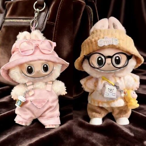 玩偶布公仔labub包包挂饰件玩具