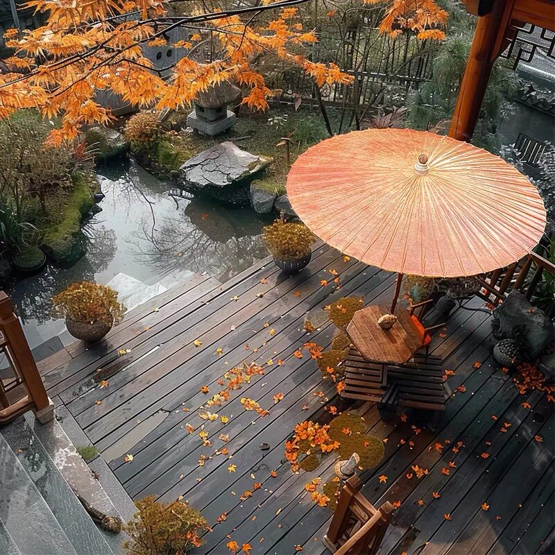 梦华录同款非遗手工油纸伞防雨