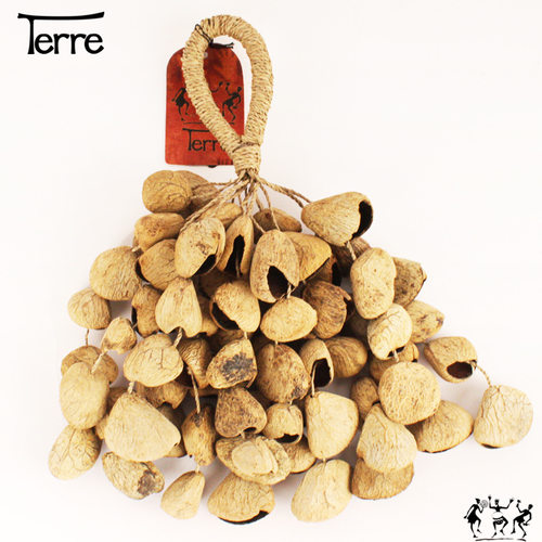 舞蹈早教果壳摇铃音束风铃果实手铃串铃伴奏静心音疗乐器手摇铃