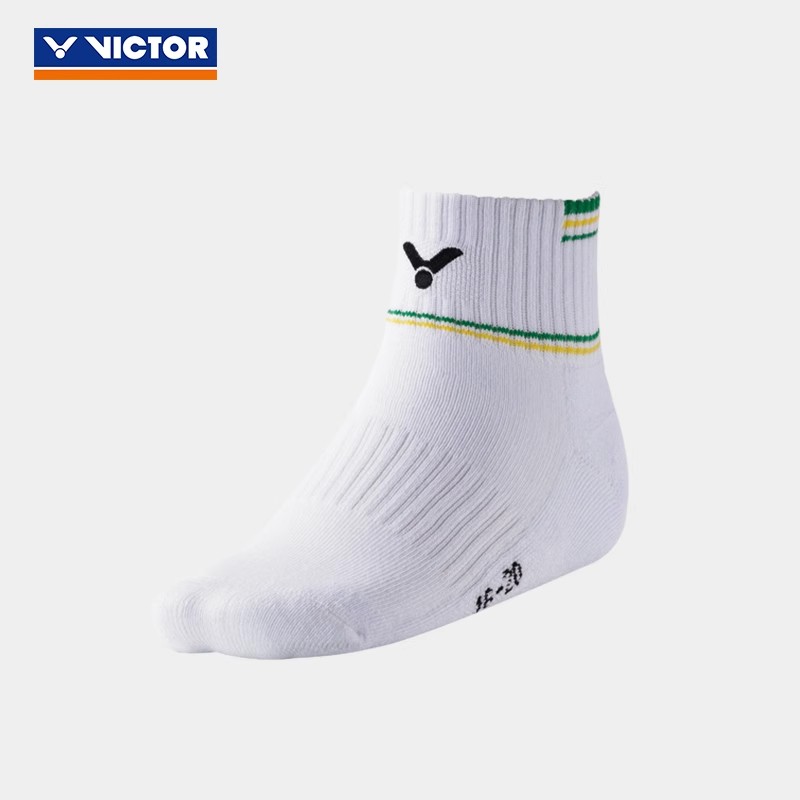 威克多VICTOR胜利SK022/021/090儿童羽毛球袜子男女童加厚毛巾底