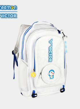 威克多VICTOR胜利BR5035DRM羽毛球包双肩背哆啦A梦独立鞋仓大容量