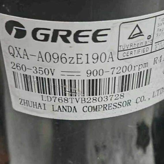 原装拆机格力空调压缩机QXA-A096zE190A ZC190 260-350V R410冷媒