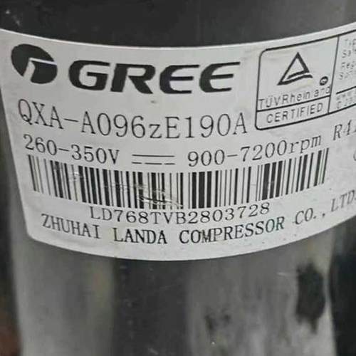 原装拆机格力空调压缩机QXA-A096zE190A ZC190 260-350V R410冷媒