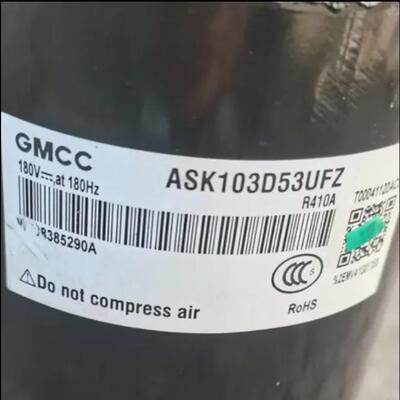 美的原装下线机直流变频空调通用压缩机KASK103D53UFZ冷媒R32R410