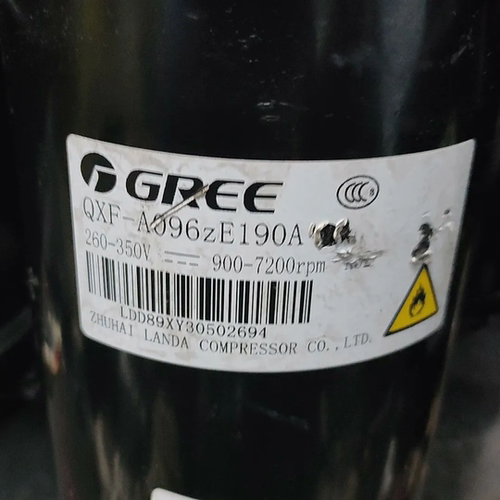原装拆机格力空调压缩机QXF-A096zE190A ZC190 260-350V R32冷媒