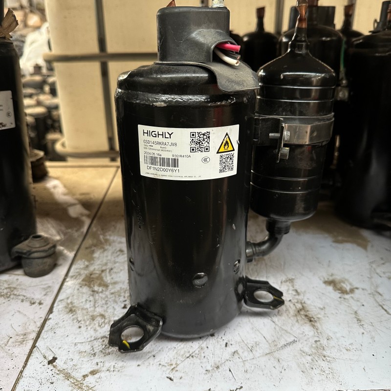 美的格力直流变频压缩机GSD145RKRA7JV8 190V R32原装拆机2匹3匹