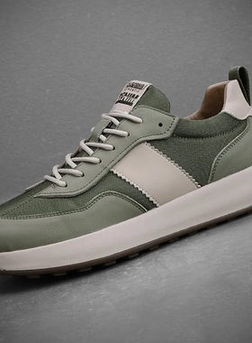 帕达索鞋子男2022年新款阿甘鞋时尚潮流小丑鞋透气日系潮鞋220223