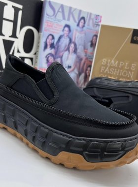 帕达索夏季透气软底板鞋一脚蹬男鞋百搭爆款时尚休闲布鞋250202