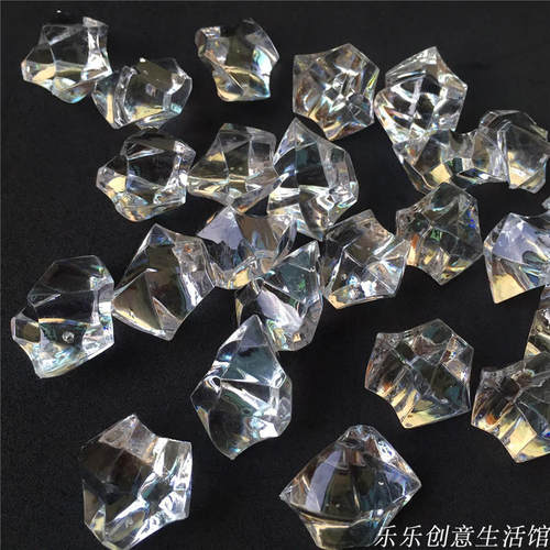 假冰块拍摄道具不规则水晶钻