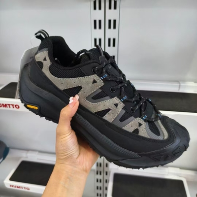 350584悍途运动休闲鞋男秋冬防滑耐磨厚底增高户外徒步登山鞋女子