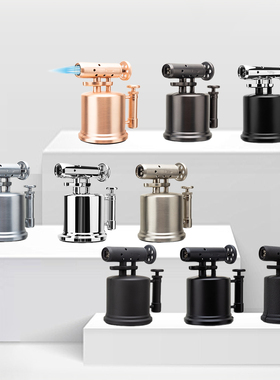 美国VECTOR台式雪茄打火机四直冲大容量复古造型可充气