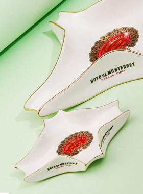 HABANOS哈伯纳斯官方正品HOYO DE MONTERREY好友陶瓷雪茄烟灰缸