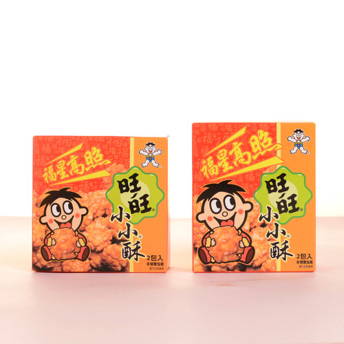 旺旺小小酥原味福星高照升学满月过寿回礼解馋零食撑礼盒空间2袋