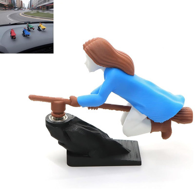 惯性女巫漂移旋转汽车装饰3D打印