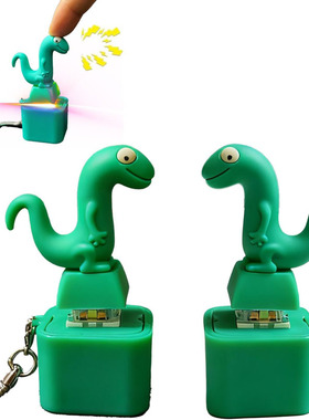 2PCS Lizard Keychain Sound Fidget Toys Keyboard Clicker解压