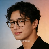 2025新款 PLH817镜架日系复古椭圆板材眼镜防蓝光近视防辐射配近视