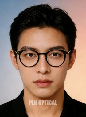 林德同款眼镜网红INS风纯钛镜框百搭男女款潮流复古眼镜框超轻