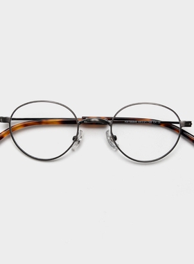 PLH98846日系金属半钛小众复古细边近视眼镜框男女文艺高度数配镜