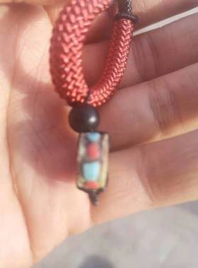 颅骨念珠静心凝神保平安佛珠真品鹿头骨手工打磨标本项链吊坠