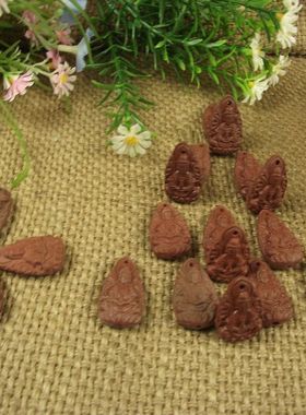 项坠保佑观音项坠1900音雕吊坠