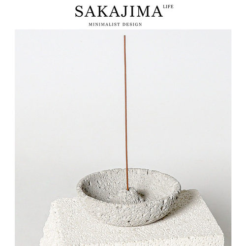 SAKJIMA侘寂风线香托简约家用