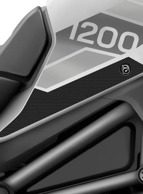 英国BLOQ改装凯旋大老虎TIGER 1200 GT PRO油箱贴防滑贴油箱侧贴