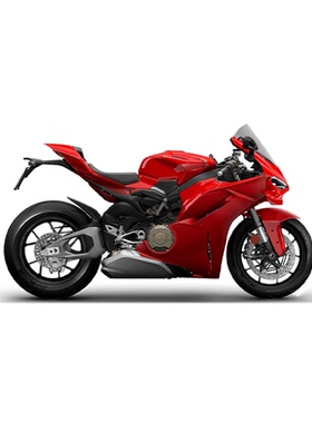 现货EP改装新款杜卡迪V4前后防摔水箱油冷护网牛角护弓短尾牌照架