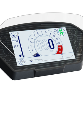 英国SA改装凯旋青蛙765RS仪表保护膜高清后视镜防水贴头盔防雾贴