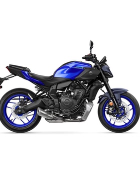 现货EP改装新款雅马哈MT07前后车身防摔水箱网牛角护弓短尾牌照架