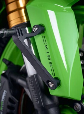 英国EP改装川崎大牛ZX-10R前挡泥板行车记录仪支架GOPRO摄像支架