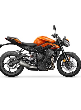 现货EP改装凯旋青蛙765R前后车身防摔水箱护网牛角护弓短尾牌照架