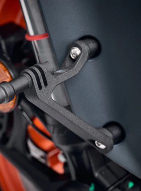 英国EP改装新款KTM 390 DUKE前挡泥板行车记录仪支架GOPRO支架