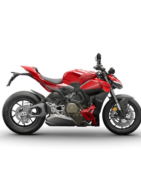 现货EP改装新款杜卡迪街霸V4车身防摔球水箱油冷保护网短尾牌照架