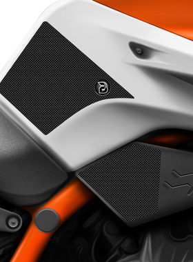 英国BLOQ改装KTM 890 DUKE油箱贴摩托车防滑贴油箱保护侧贴