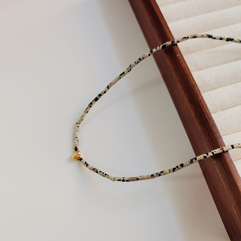 天然石项链叠戴百搭时尚款