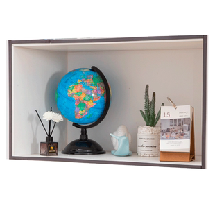 透明塑料磁吸书柜防尘帘开放式免打孔图书手办展示柜子书架罩定制