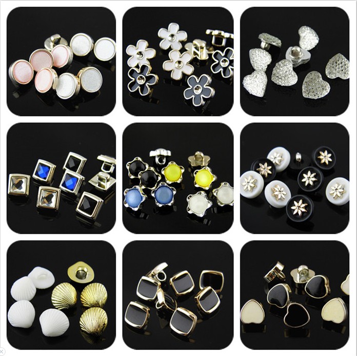 新款百搭男女衬衫儿童毛衣扣