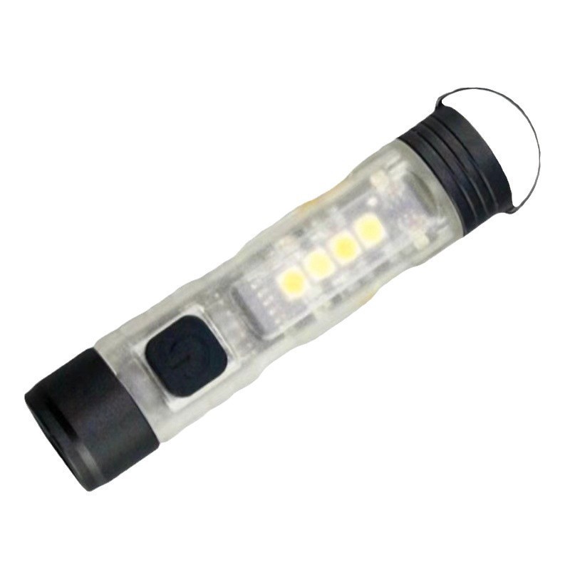 迷你钥匙扣手电Mini灯多功能户外便携工作灯5050应急照明露营