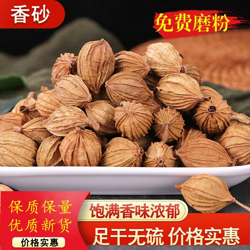 香砂仁500g包邮 金砂仁川沙仁粉卤水炖肉麻辣烫火锅香料调料大全