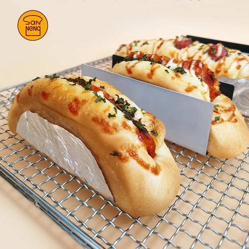 三能不沾猪扒包法棍饼干模具