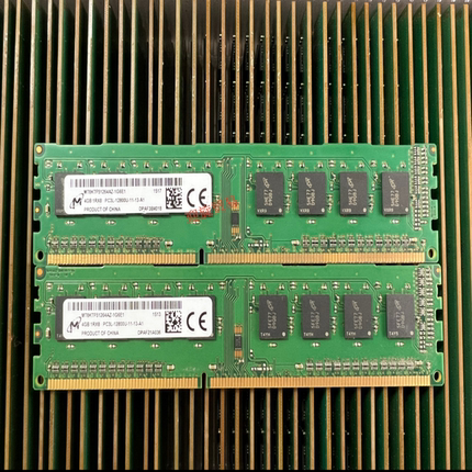 镁光MT16KTF51264AZ-1G6M1 4G 1RX8 PC3L-12800U 1600 台式机内存