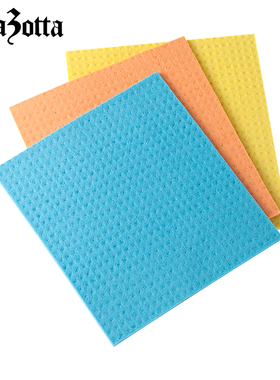 德国plazotta多用途吸水厨房洗碗巾擦地抹布木浆棉擦窗户百洁布