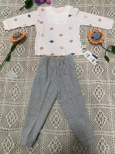 安宝儿婴儿套装春秋季纯棉宝宝衣服男女童家居服内衣儿童秋衣秋裤