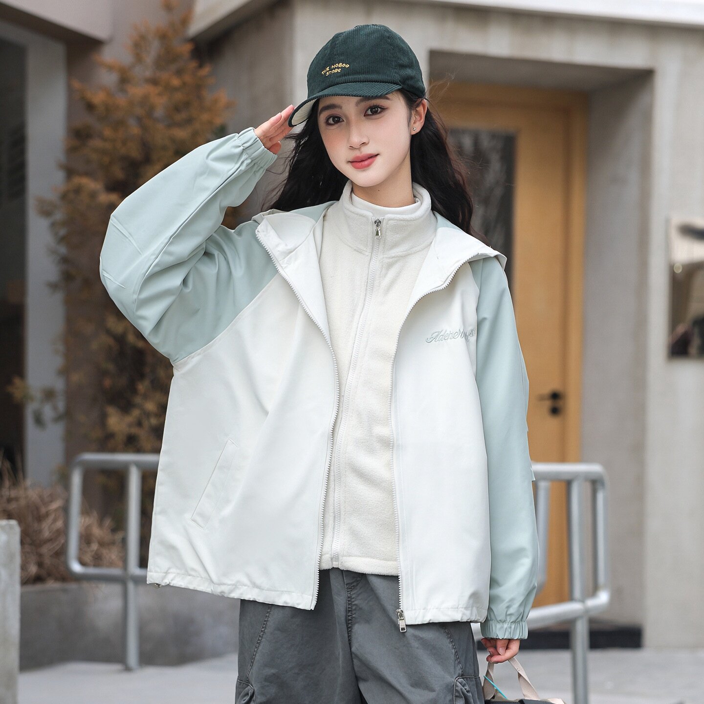【三合一可拆内胆】秋冬装女大童运动外套防风保暖户外两件套上衣